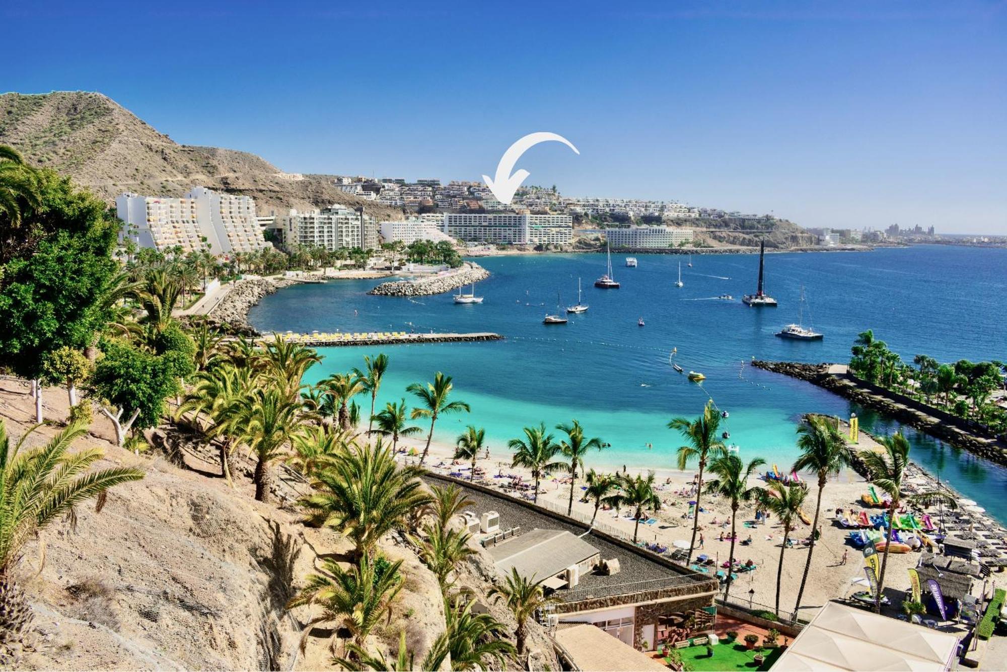 Brand New - Glass Apt - Ocean Views Patalavaca Exterior photo